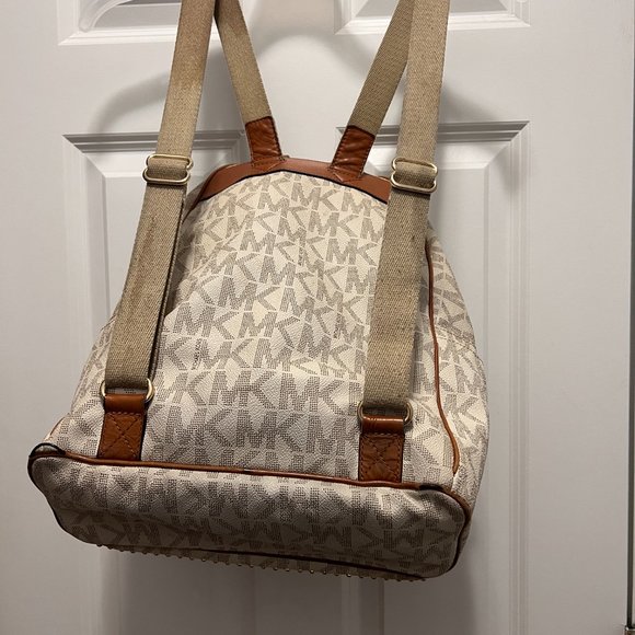 Michael Kors gold studded backpack main image 8